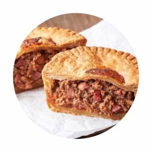 Gourmet meat pie